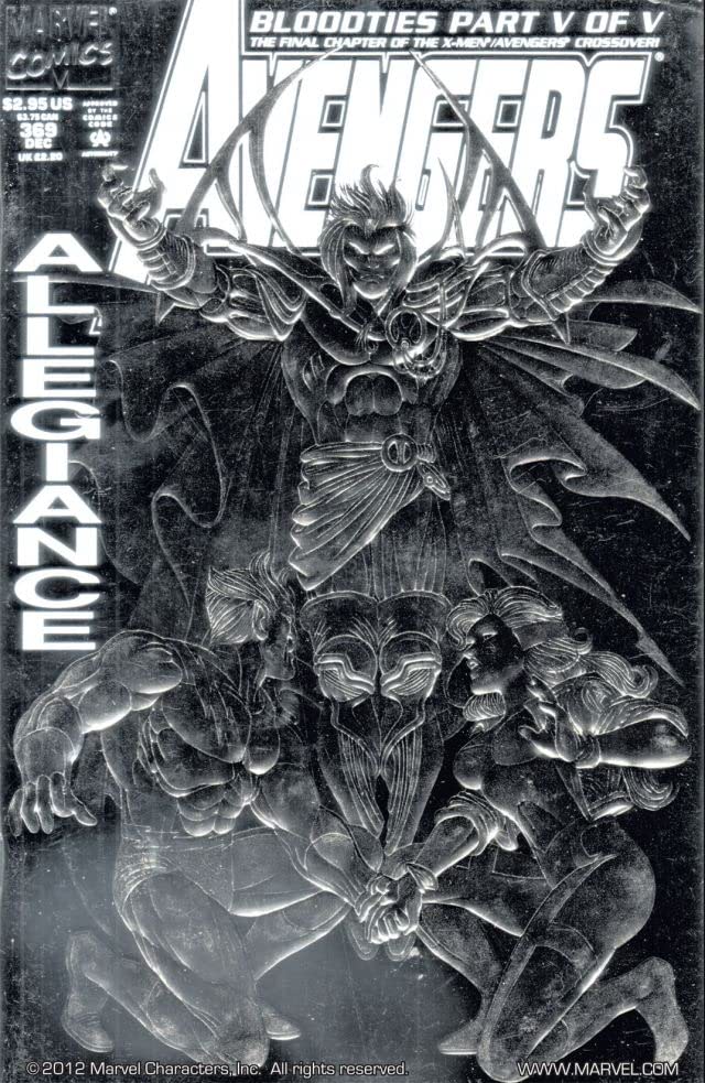 The Avengers #369 cover