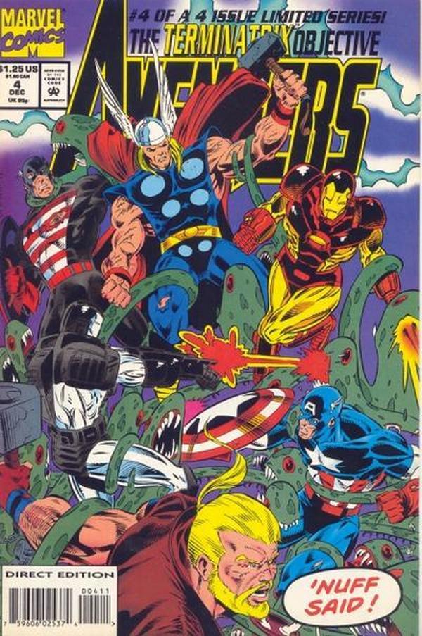 Avengers: The Terminatrix Objective #4 cover