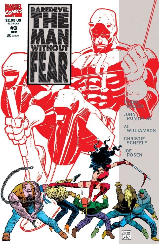 Daredevil The Man without Fear #3 cover