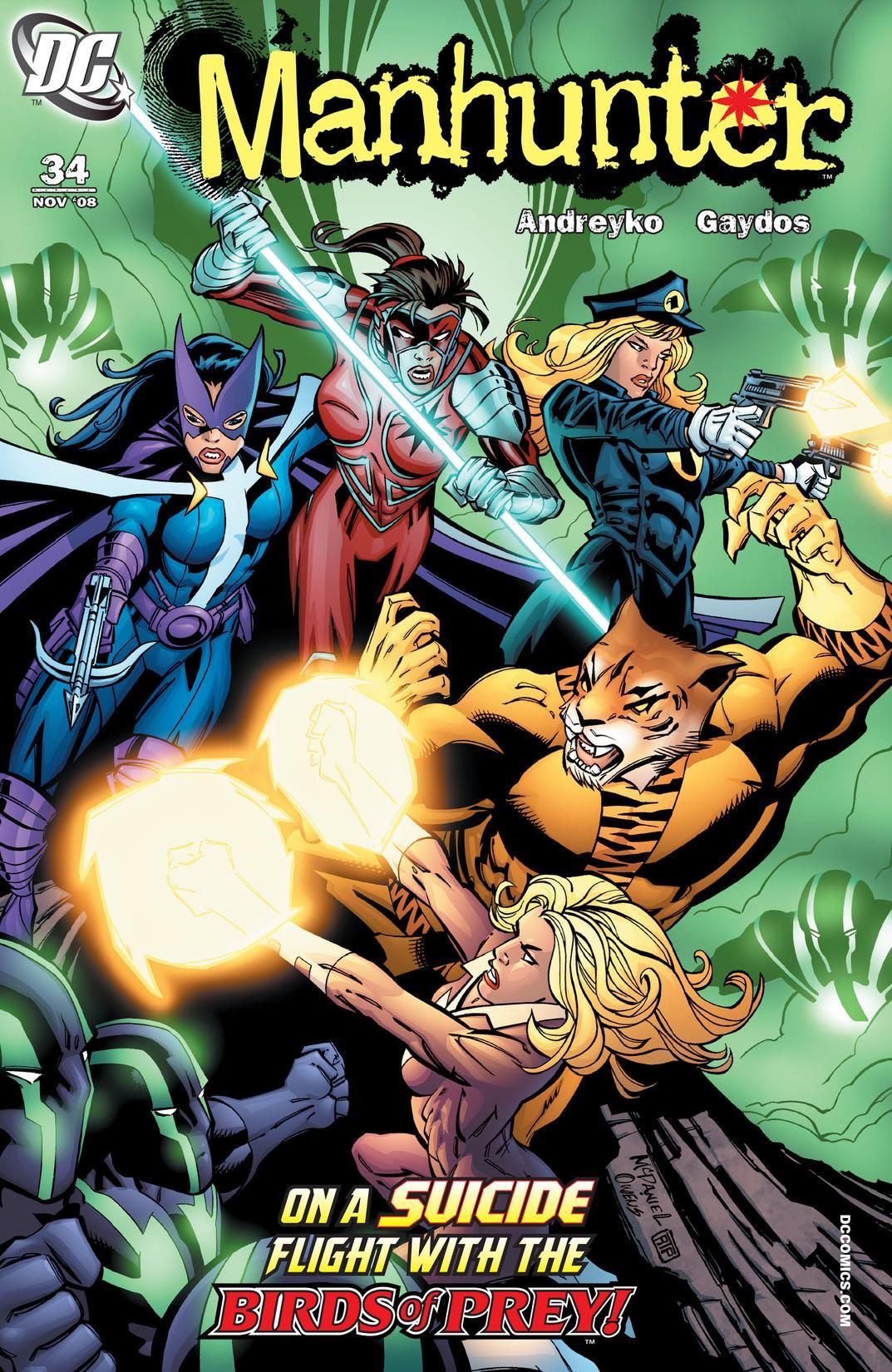 Manhunter #34 cover