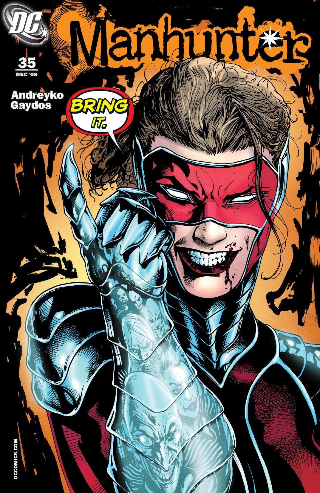 Manhunter #35 cover