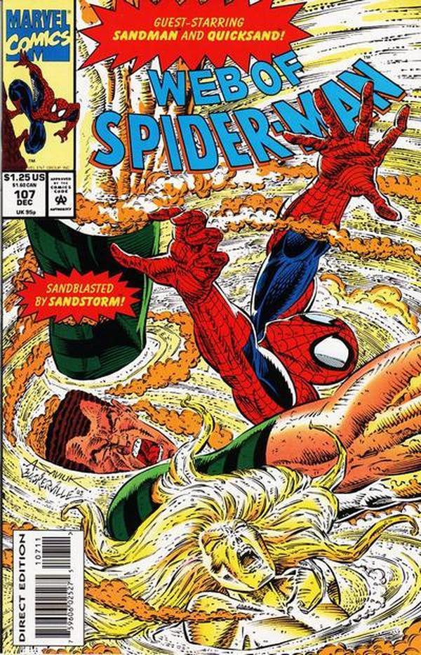 Web of Spider-Man #107 cover