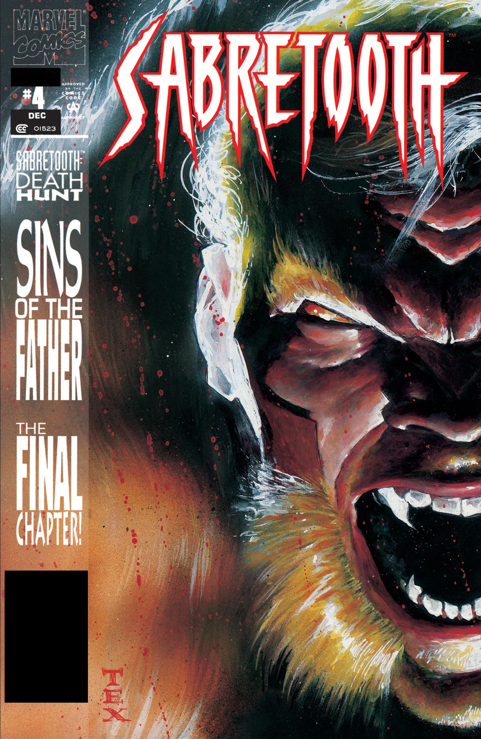 Sabretooth #4 cover
