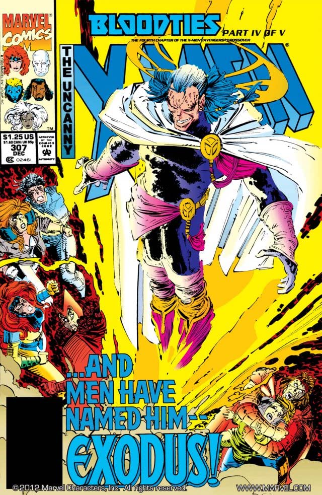 The Uncanny X-Men #307 cover