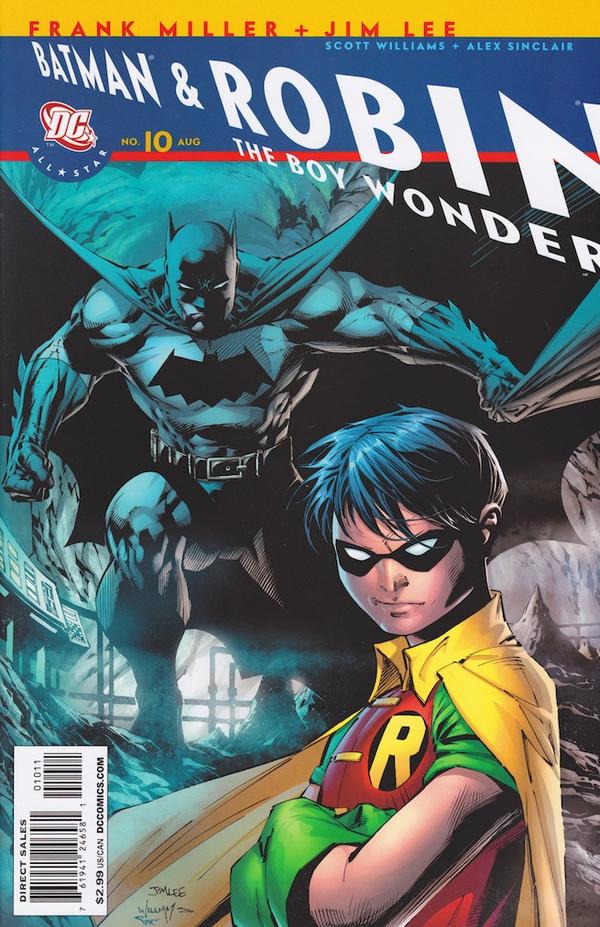 All Star Batman & Robin, the Boy Wonder #10 cover