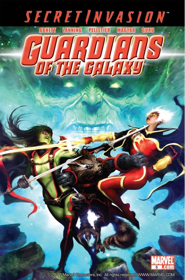 Guardians of the Galaxy #5 cover