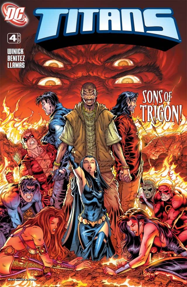 Titans #4 cover