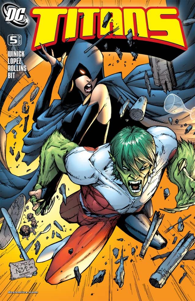 Titans #5 cover
