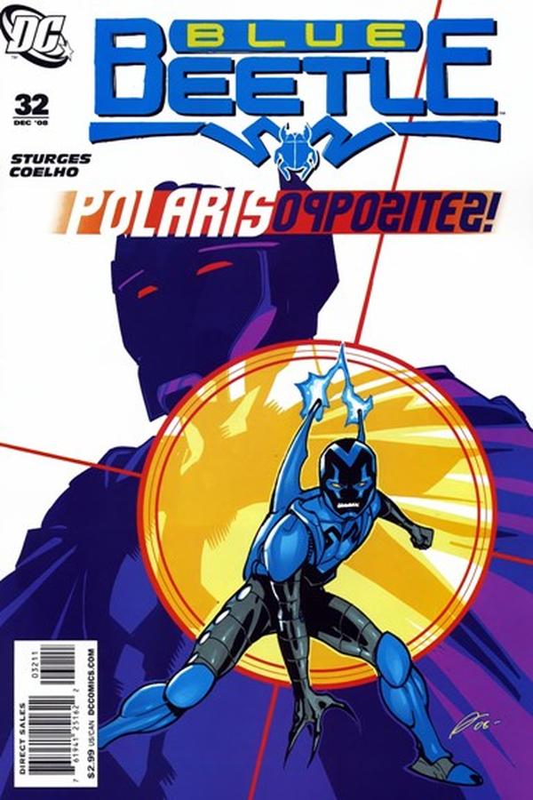 The Blue Beetle #32 cover
