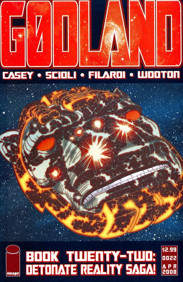 Godland #22 cover