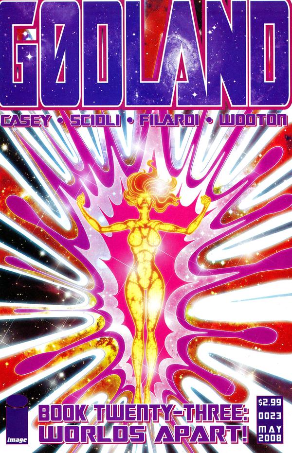 Godland #23 cover