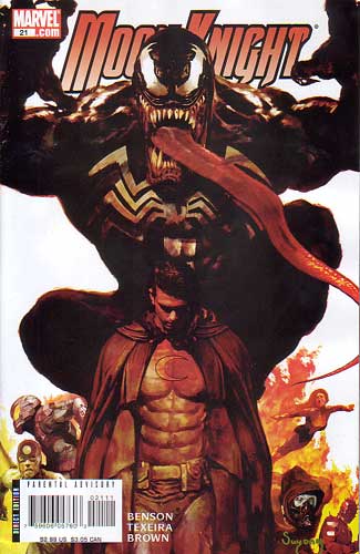 Moon Knight #21 cover