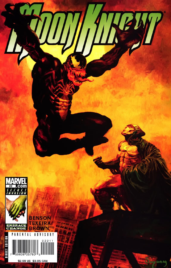 Moon Knight #22 cover