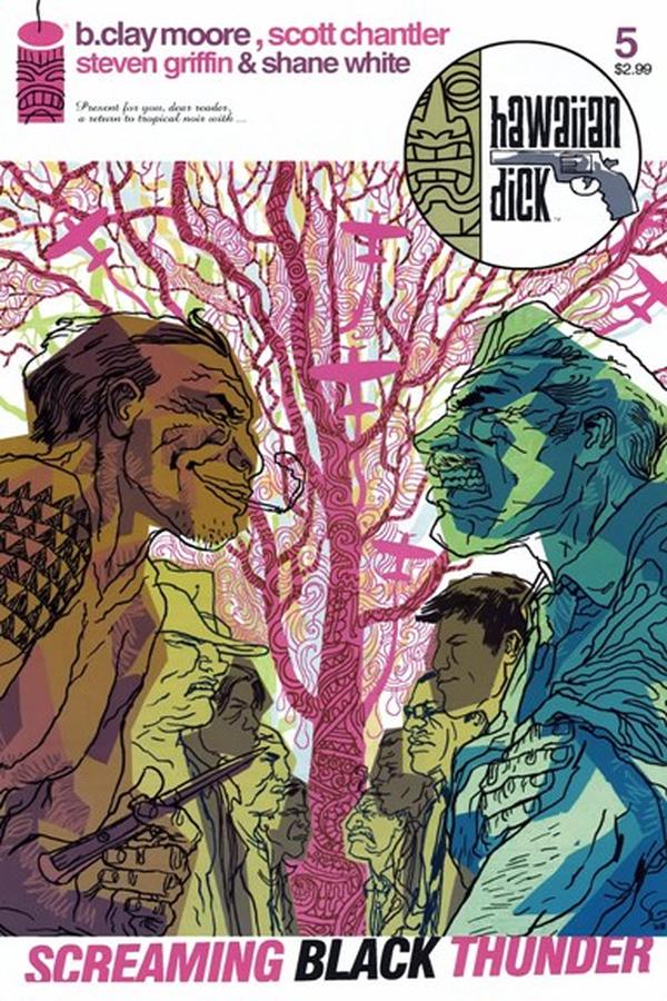 Hawaiian Dick: Screaming Black Thunder #5 cover