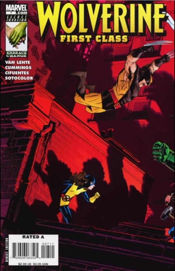 Wolverine: First Class #7 cover