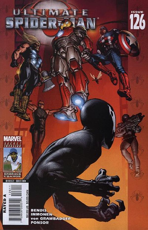 Ultimate Spider-Man #126 cover