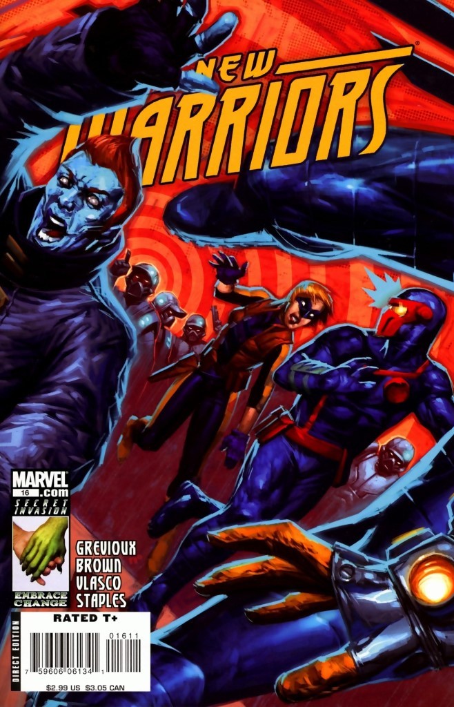 New Warriors #16 cover