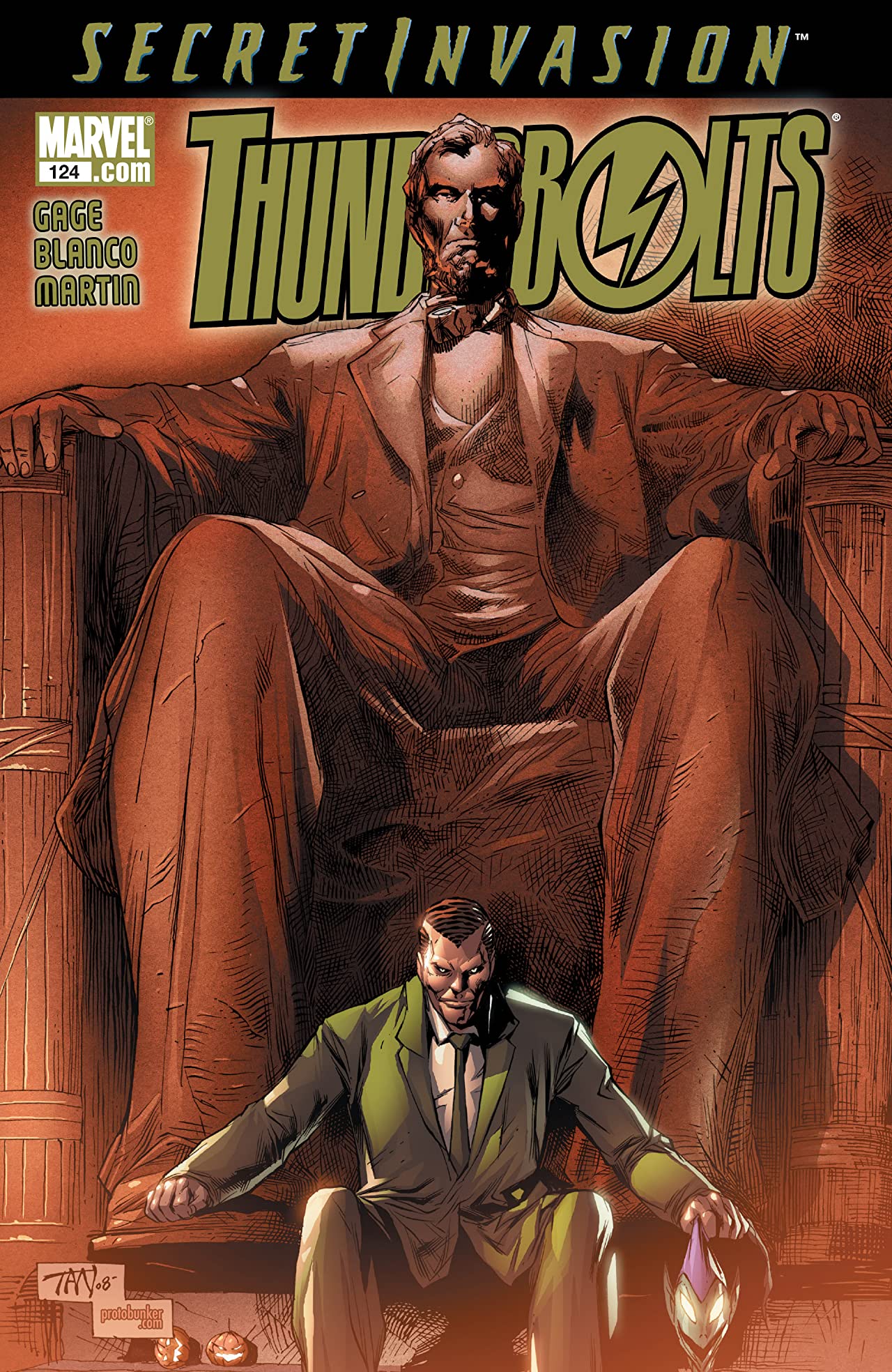 Thunderbolts #124 cover