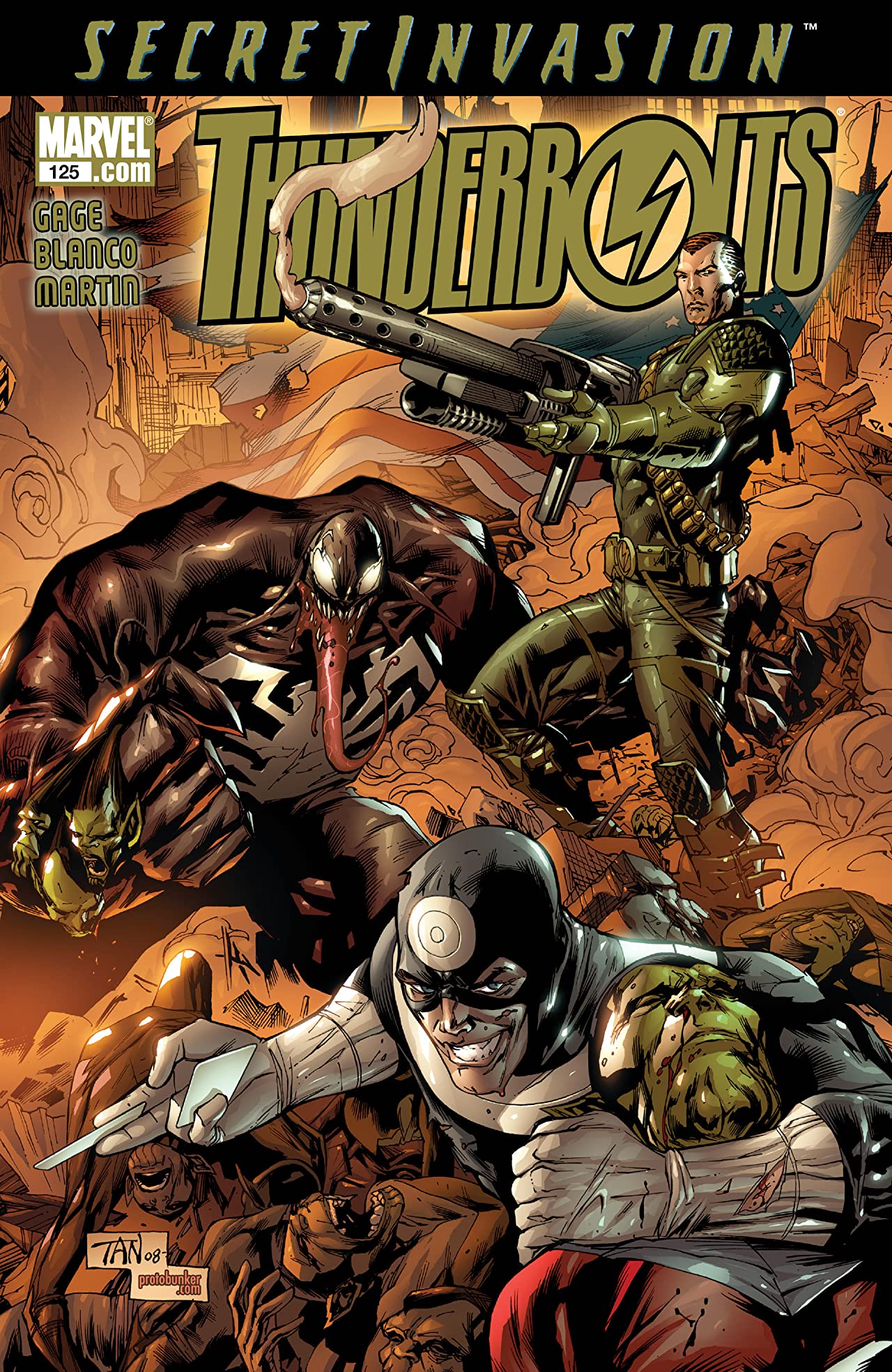 Thunderbolts #125 cover