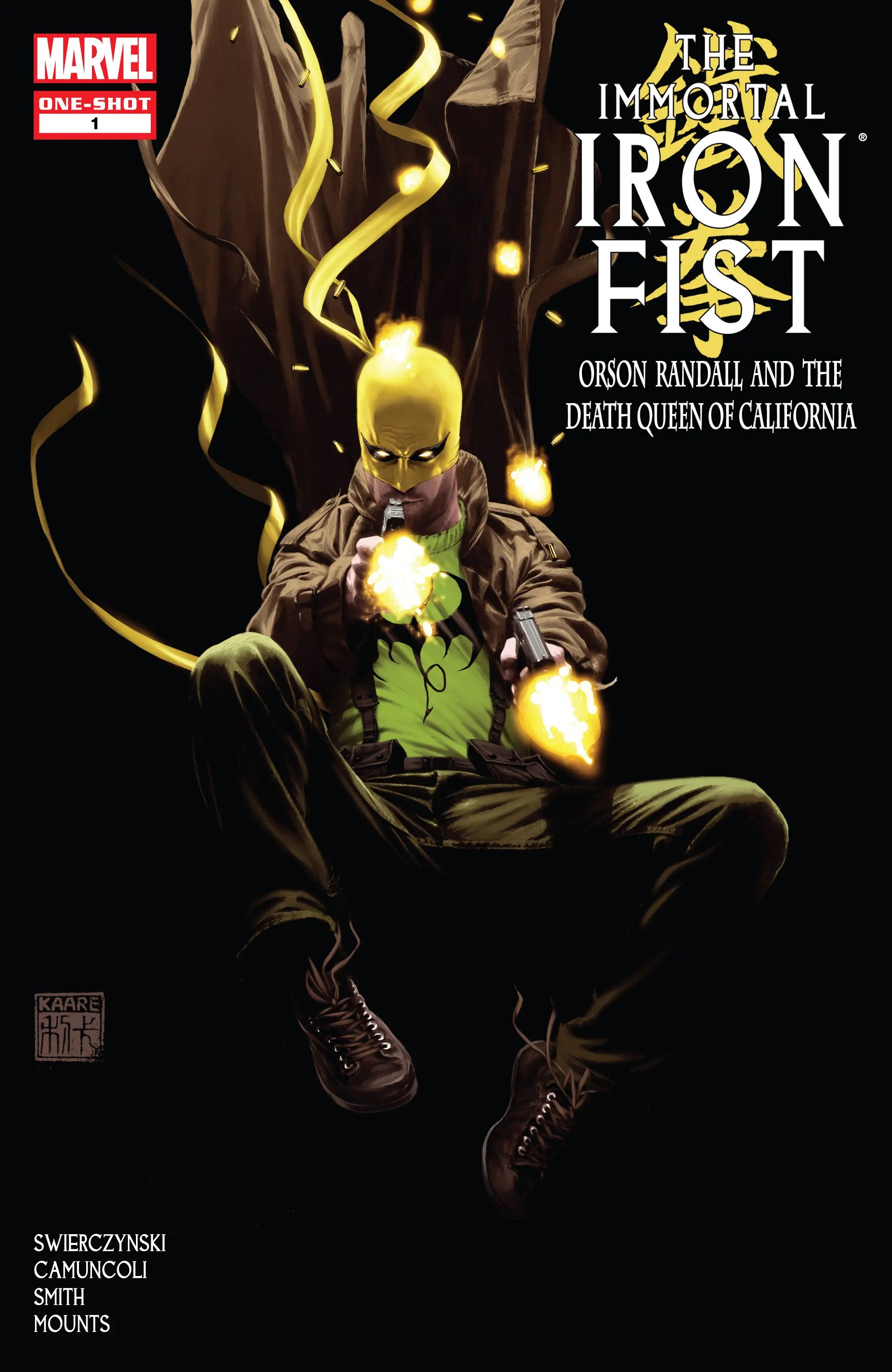 The Immortal Iron Fist: Orson Randall and the Death Queen of California #1 cover