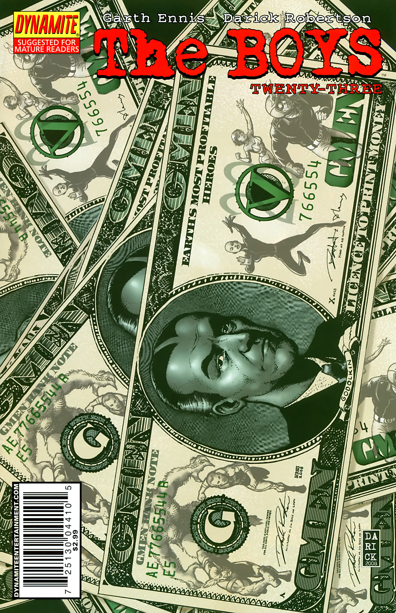 The Boys #23 cover