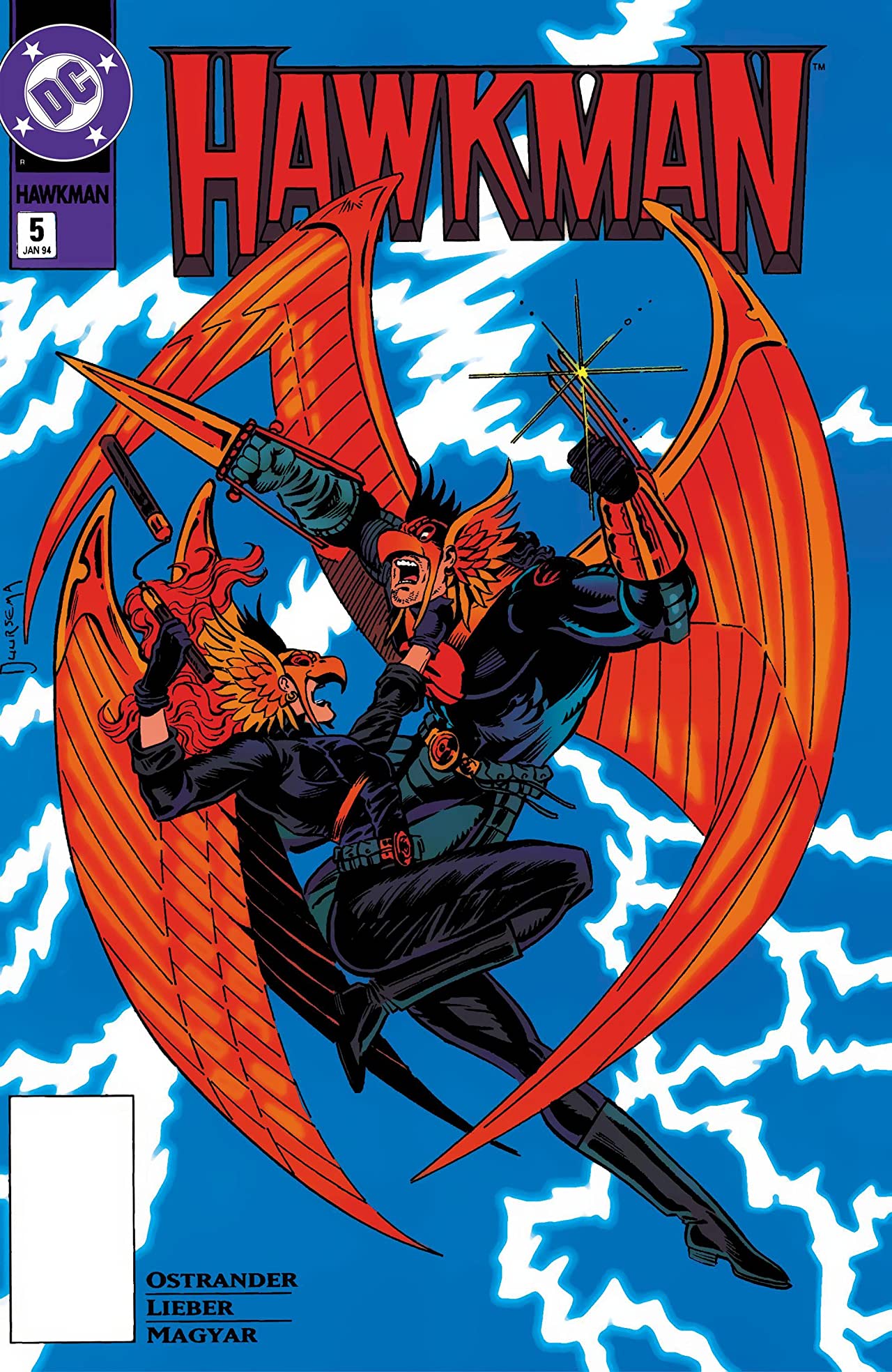 Hawkman #5 cover