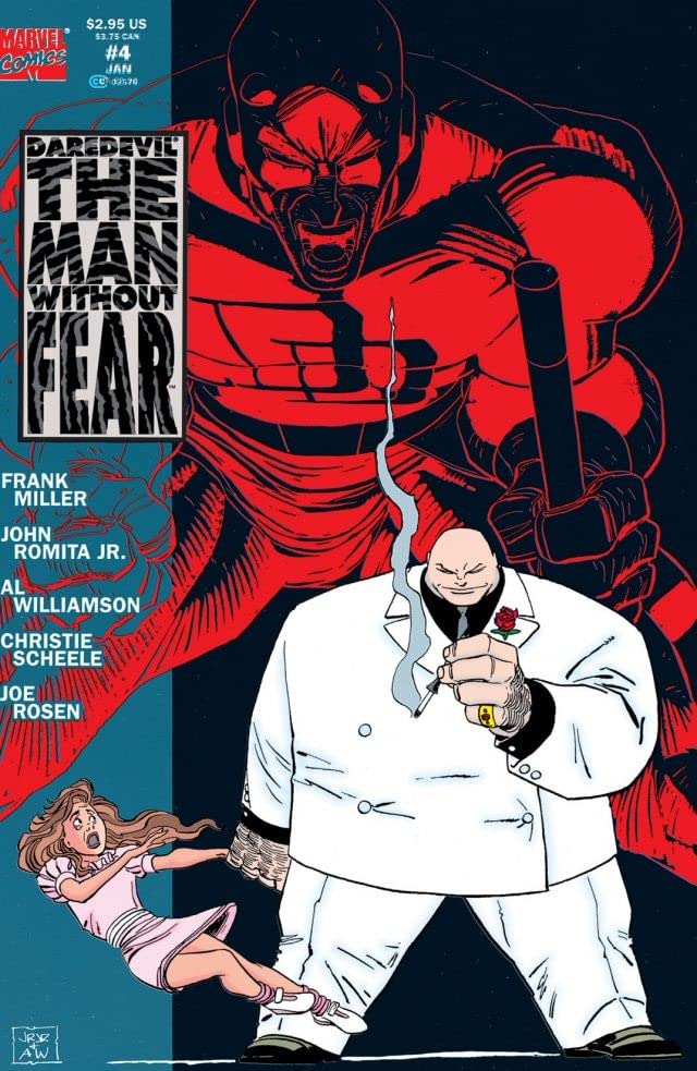 Daredevil The Man without Fear #4 cover