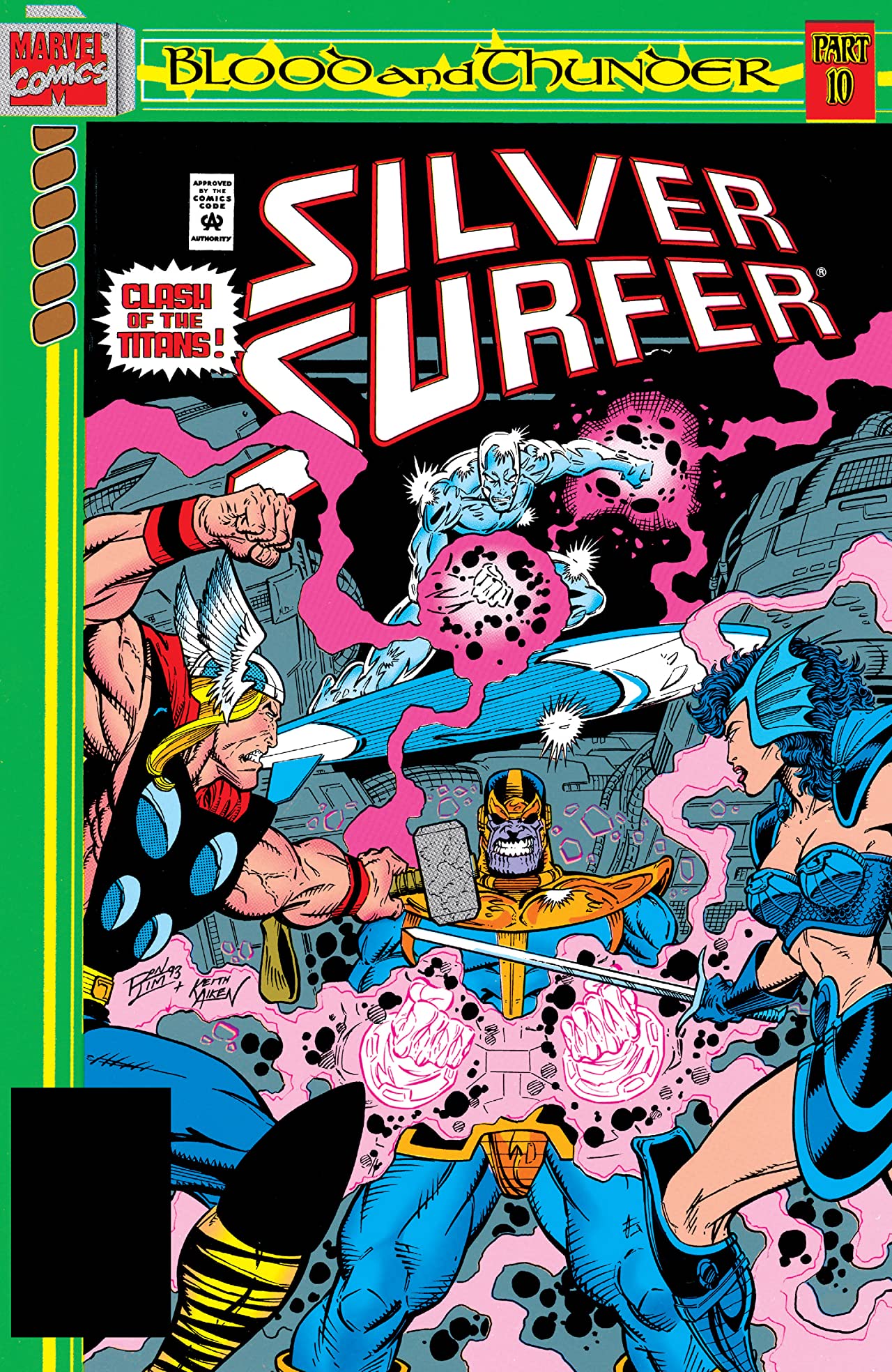 Silver Surfer #88 cover