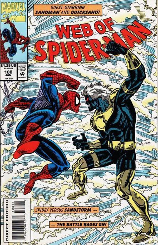 Web of Spider-Man #108 cover