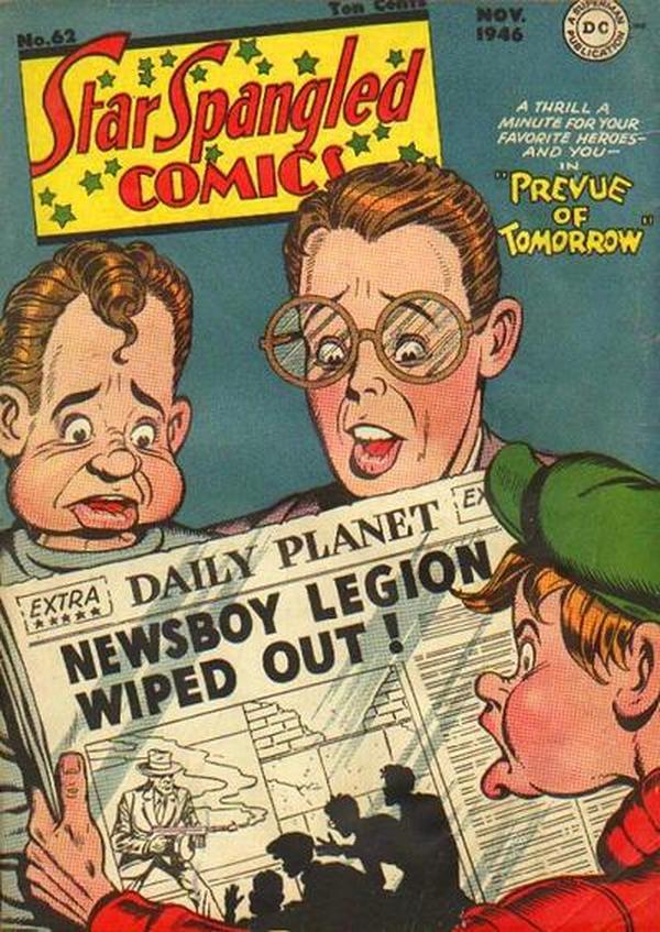 Star Spangled Comics #62 cover