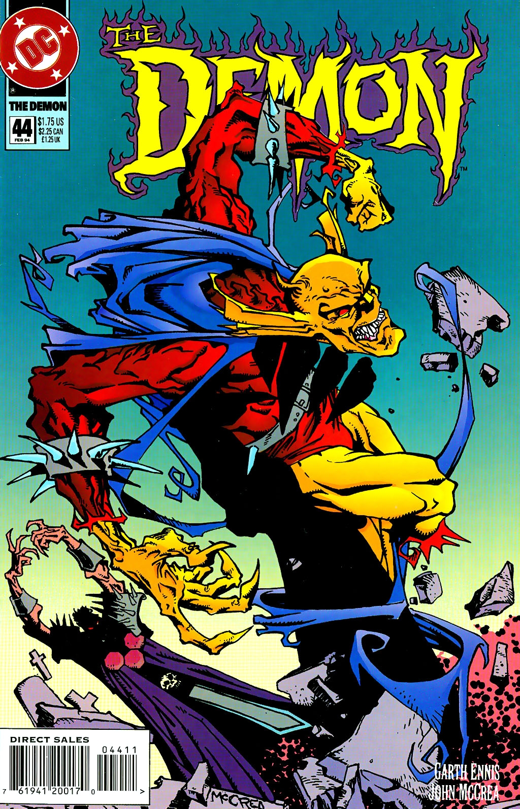 The Demon #44 cover