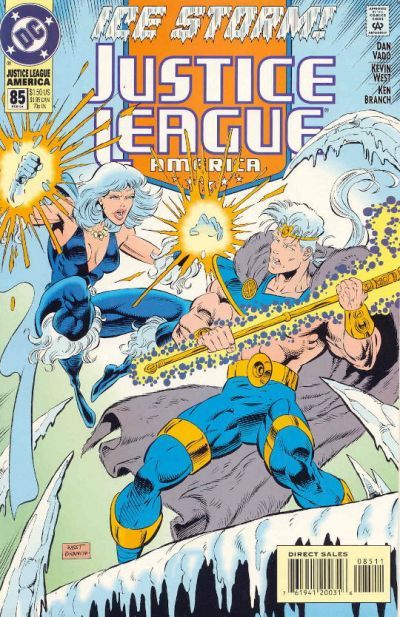 Justice League America #85 cover