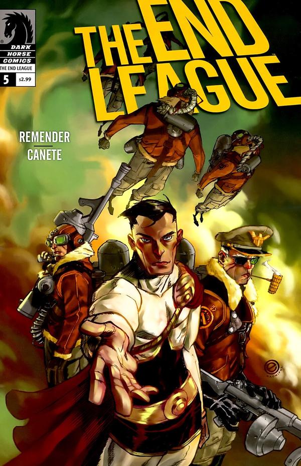 The End League #5 cover
