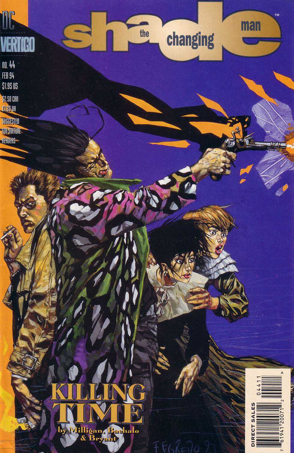 Shade, the Changing Man #44 cover