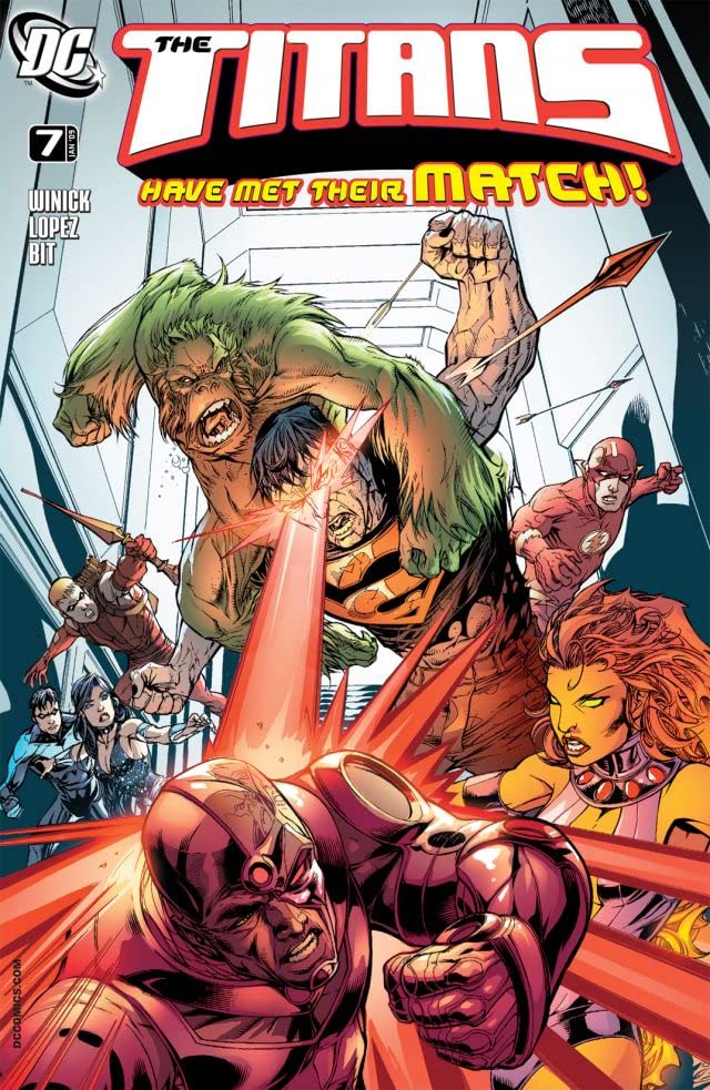 Titans #7 cover
