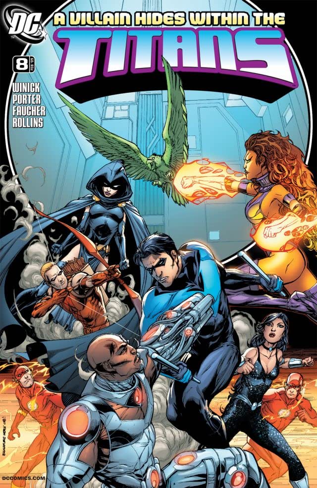 Titans #8 cover