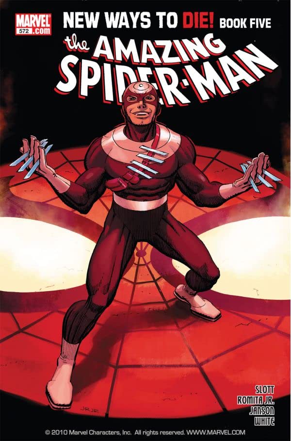 The Amazing Spider-Man #572 cover