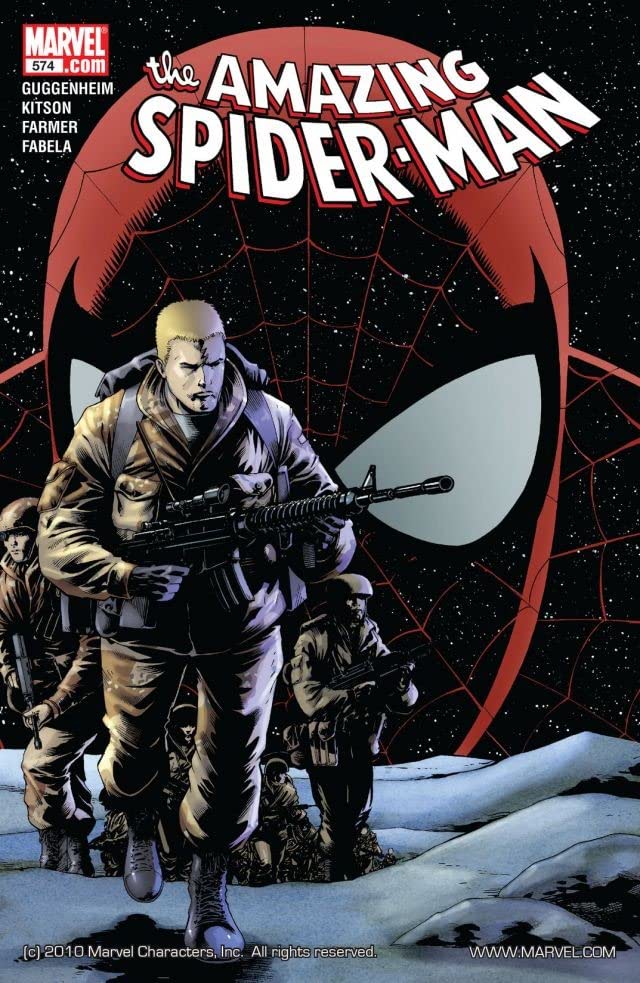 The Amazing Spider-Man #574 cover