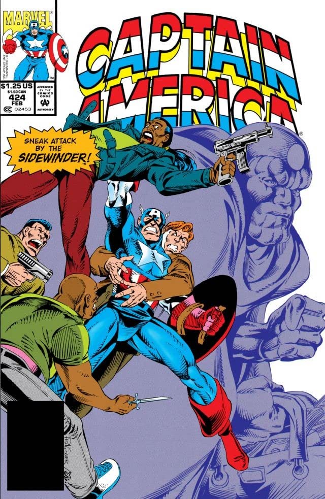 Captain America #424 cover