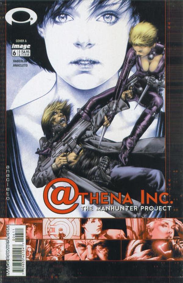 Athena Inc. The Manhunter Project #6 cover