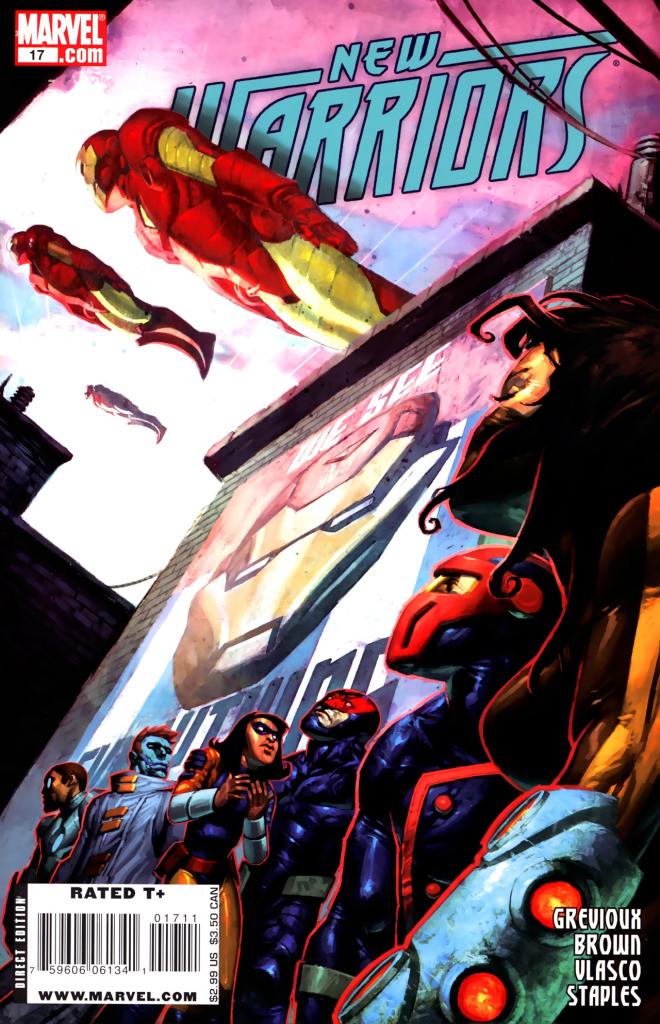 New Warriors #17 cover