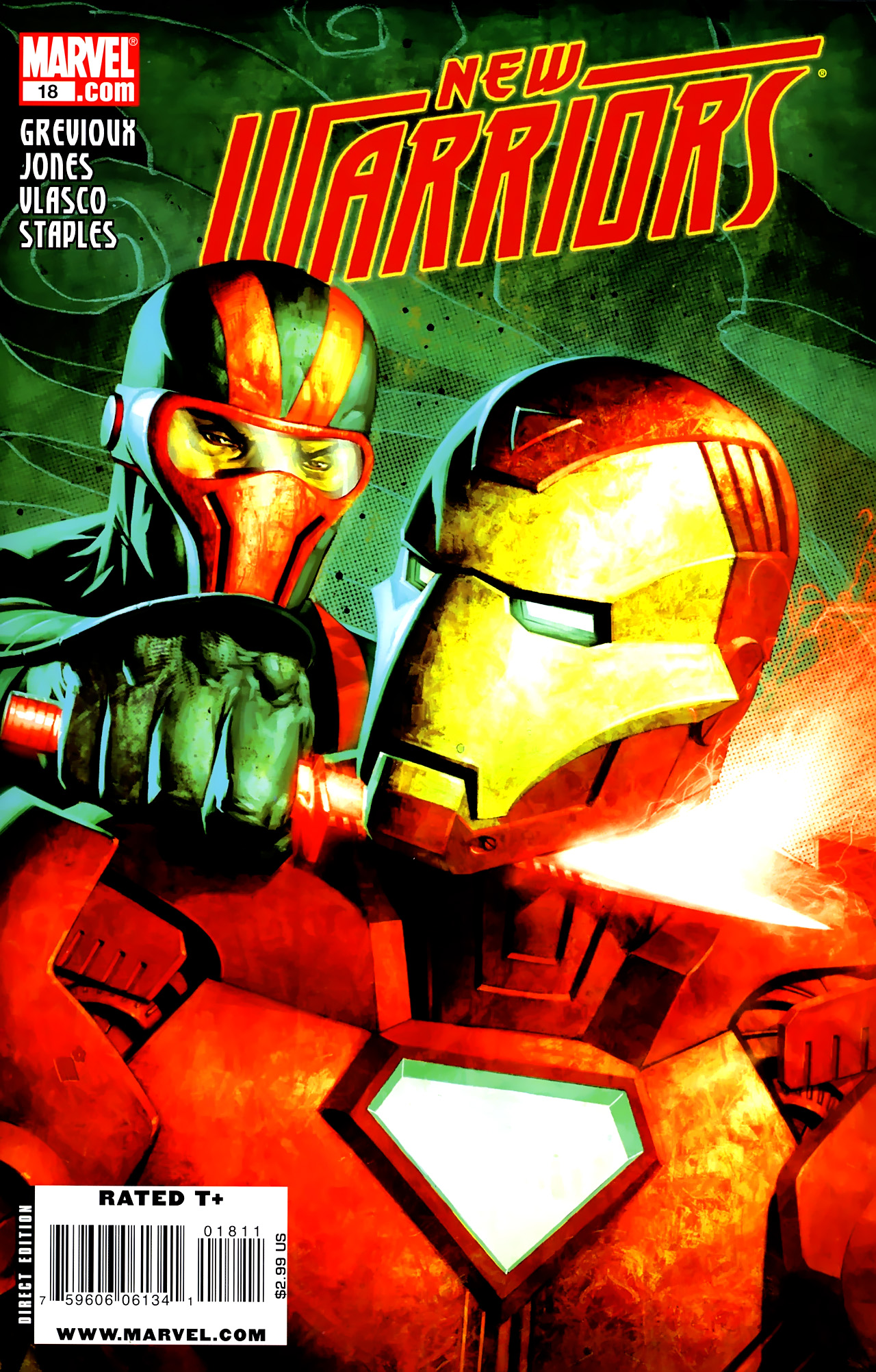 New Warriors #18 cover