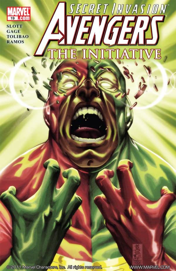 Avengers: The Initiative #19 cover