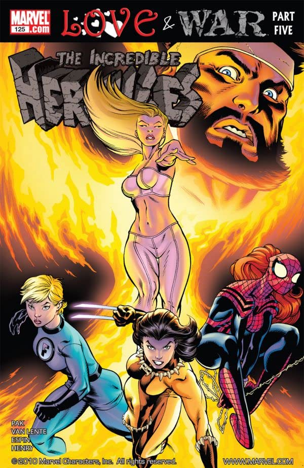 Incredible Hercules #125 cover
