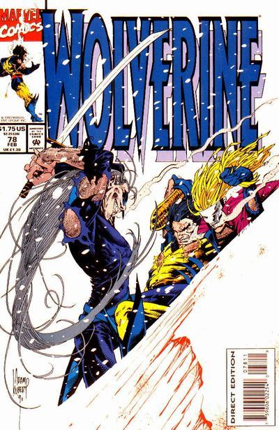 Wolverine #78 cover