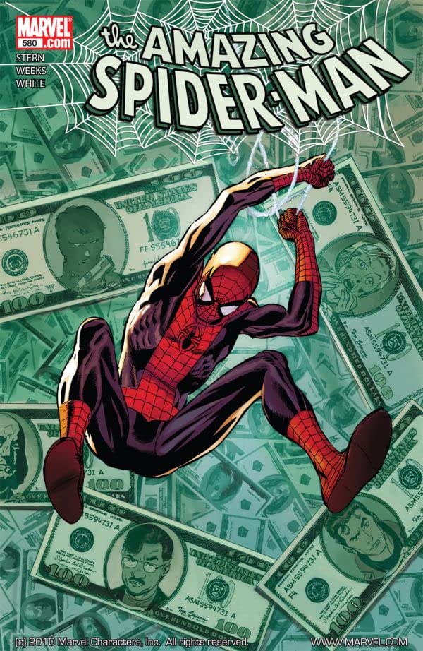 The Amazing Spider-Man #580 cover