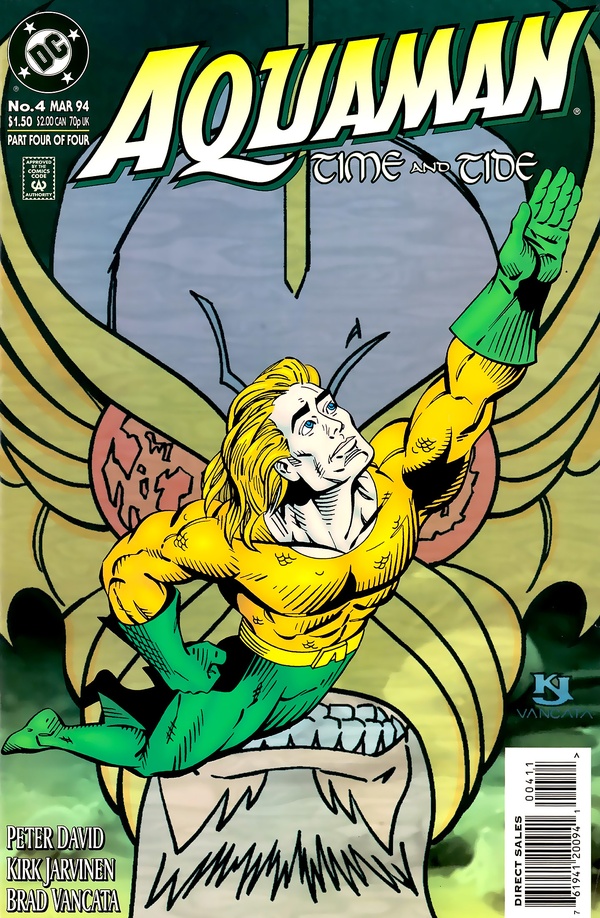 Aquaman: Time and Tide #4 cover