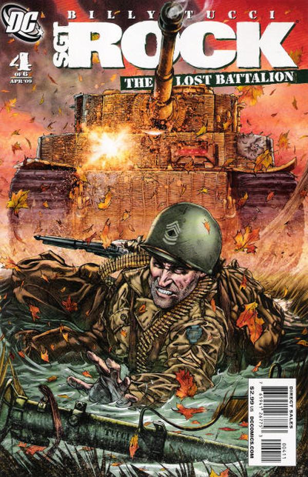 Sgt. Rock: The Lost Battalion #4 cover