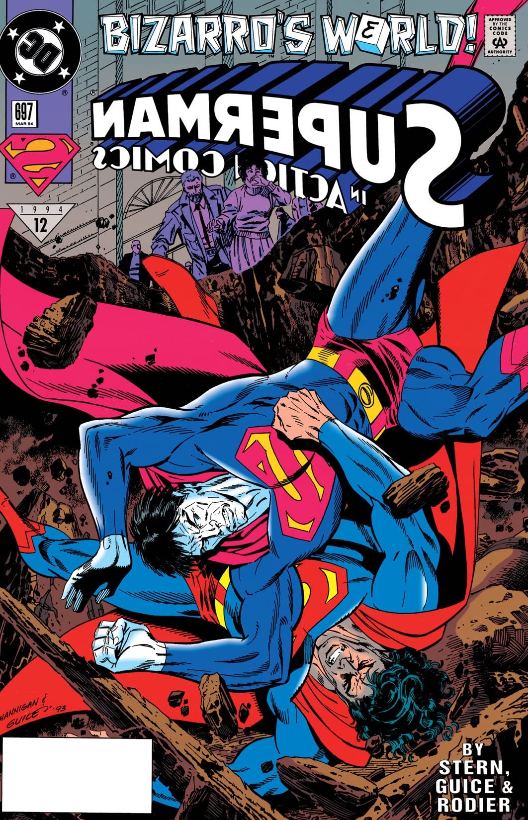 Action Comics #697 cover