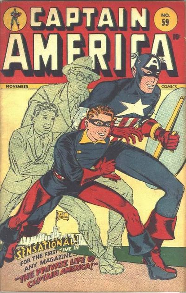 Captain America Comics #59 cover